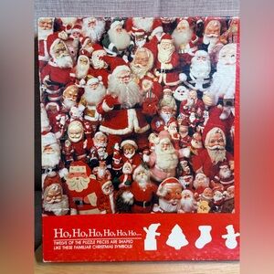 Springbok Vintage Ho,Ho,Ho,Ho,Ho,Ho... 600 PC Puzzle SANTAS santa - Hallmark